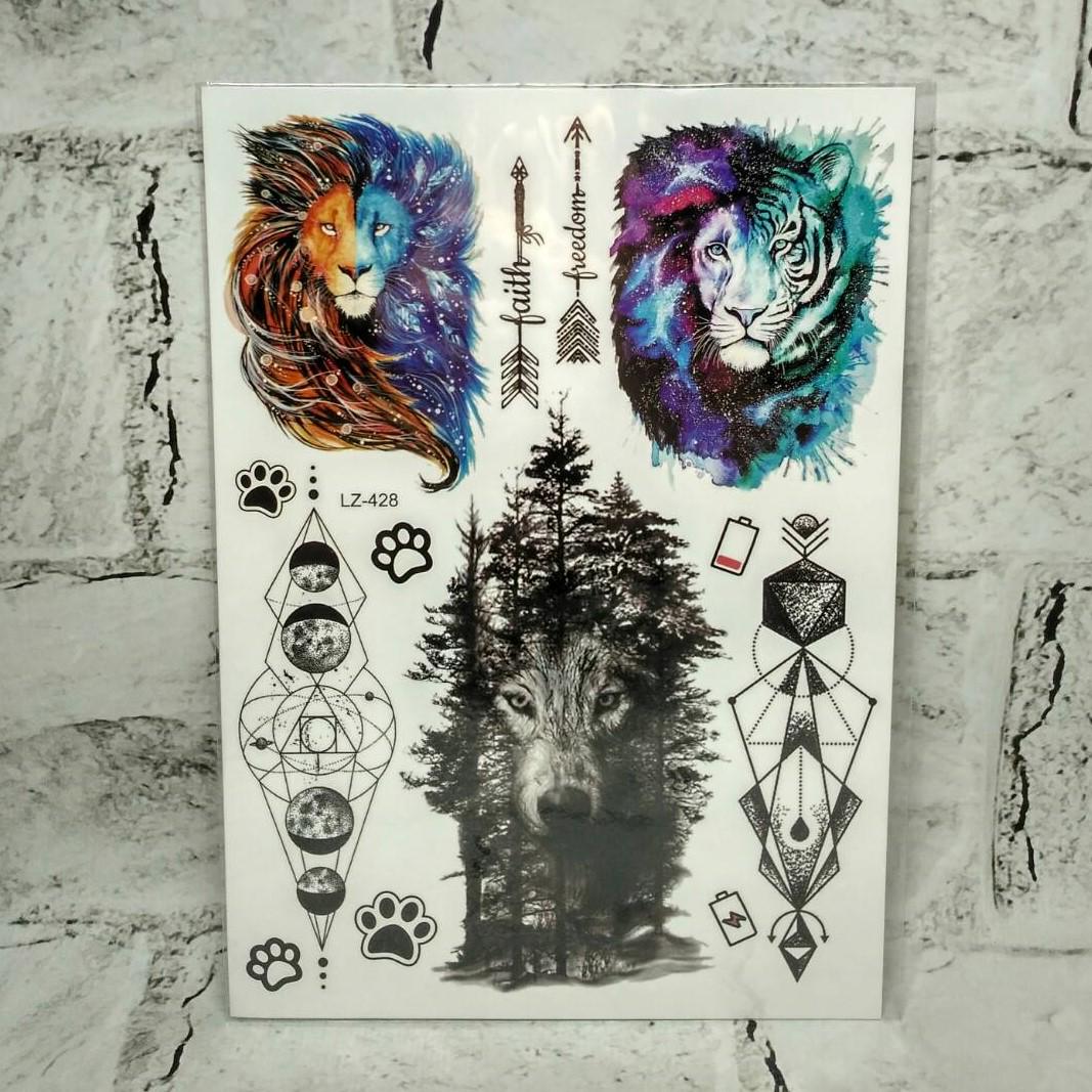 Временные тату Микс (LZ-428)