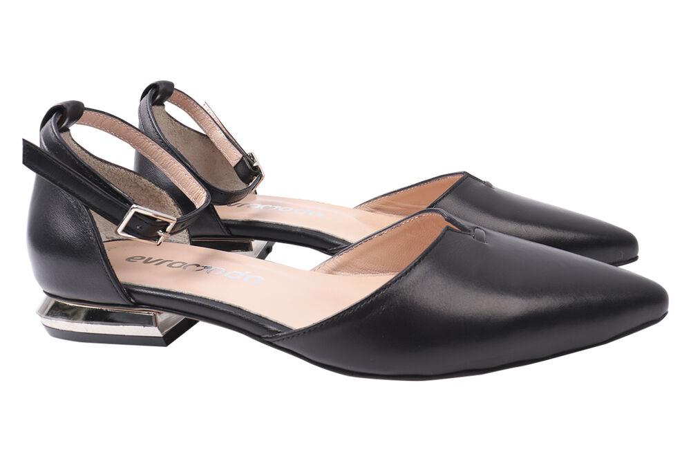 Босоножки женские Euromoda из кожи на низком ходу р. 37 Черный (458-21LTC) Босоножки женские Euromoda из кожи на низком ходу р. 37 Черный (458-21LTC)