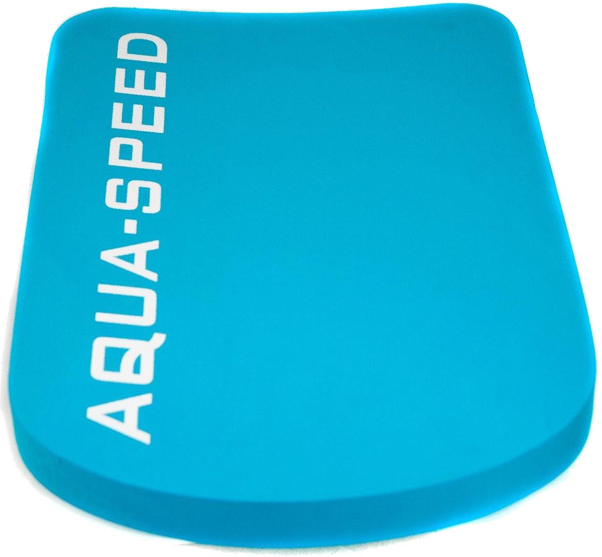 Доска для плавания Aqua Speed Pro Senior Kickboard 48x30x3 cм Голубой (5908217656438) - фото 2