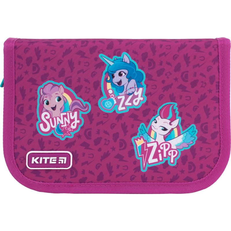 Пенал без наповнення Kite My Little Pony 1 відділення 1 відворот (LP22-621)