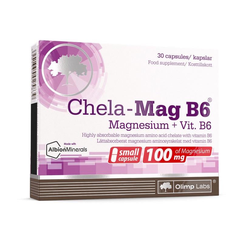 Магній хелат B6 Olimp Chela-Mag B6 30 капс.