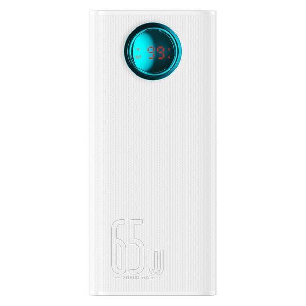 Повербанк BASEUS P10022402223-00 Amblight 26800 mAh 65 W OE Белый (2425597674)