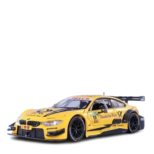 Игрушечная машинка BMW M4 DTM Желтый (20376055) - фото 4 Игрушечная машинка BMW M4 DTM Желтый (20376055) - фото 4