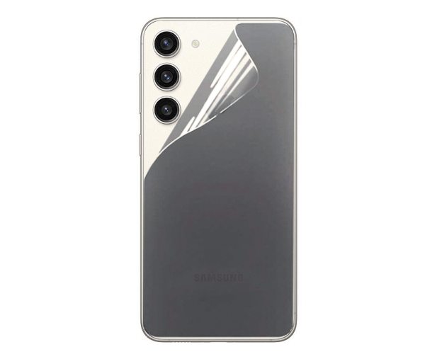 Пленка противоударная гидрогелевая Hydrogel Film для Samsung Galaxy S23 Plus на заднюю панель Transparent