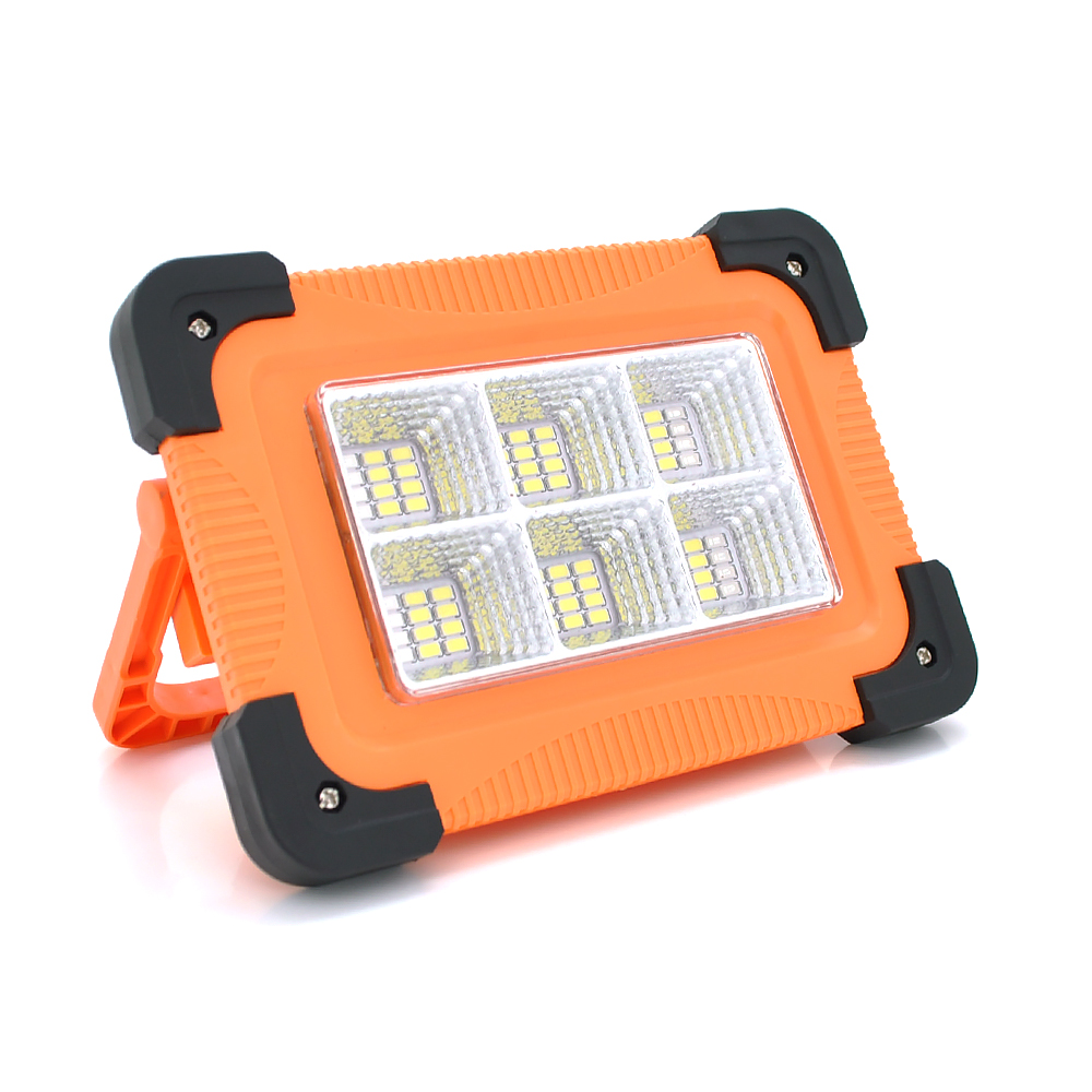 Фонарь-прожектор переносной Leovin LE-068 Solar 30W 36 LED аккумуляторный от USB (29190)