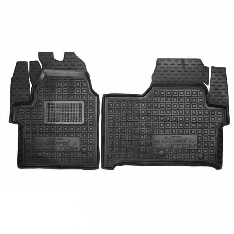 Коврики автомобильные AVTO-Gumm Ford Transit/Tourneo Custom II 23- 1+2 Черный (12164)
