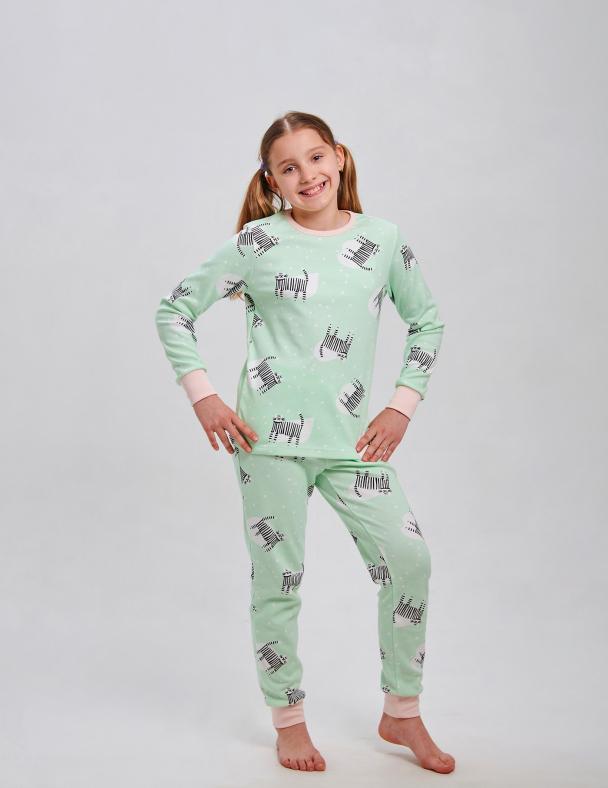 Пижама для девочки Smil Интерлок 164 см Разноцветный (104838)