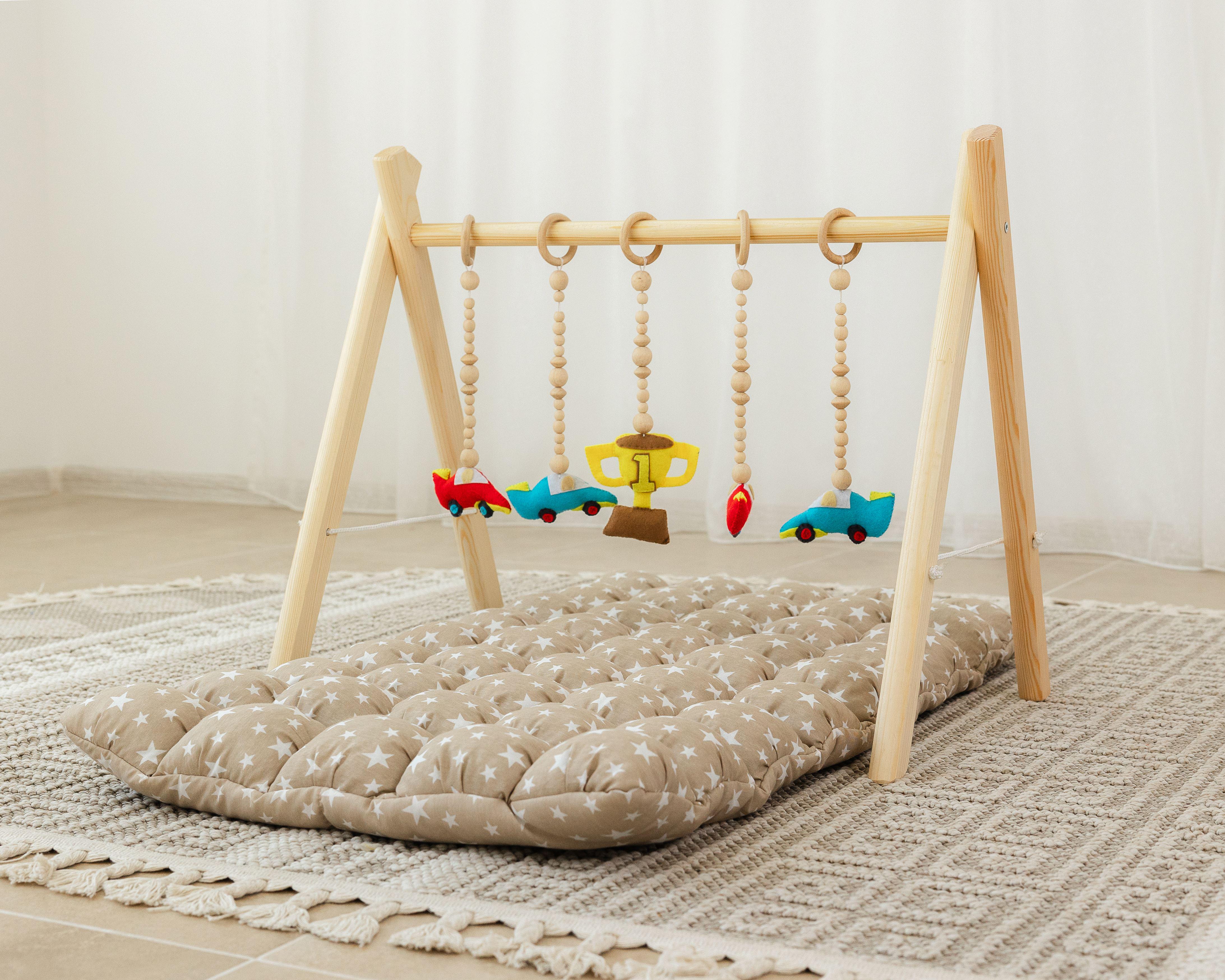 Мобиль детский напольный Монтессори Чемпион с матрасом Ловец снов (0002339)