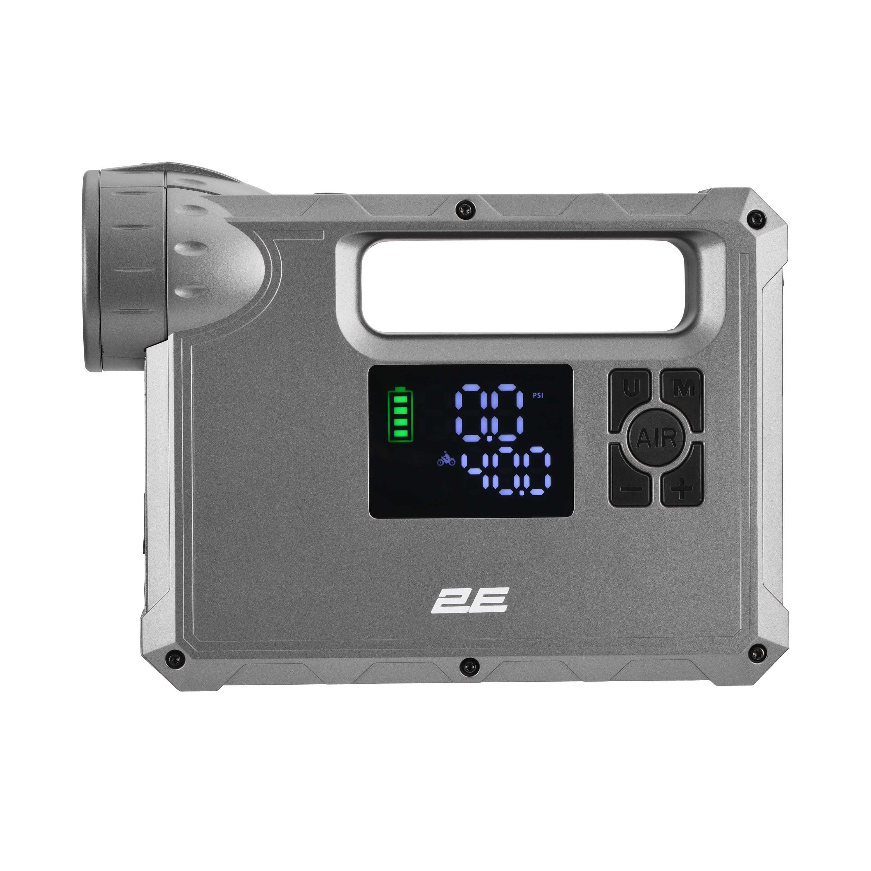 Пуско-зарядний пристрій портативний 2E Pitman 400 А 1000 А піковий Power Bank 10000 мАг ліхтарик (2E-CJSPBPL-BK)