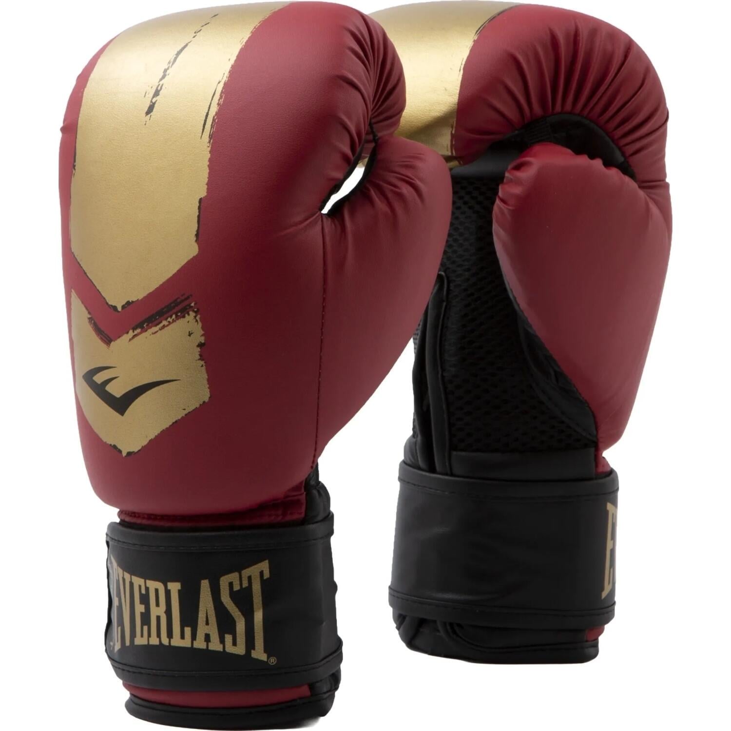 Перчатки боксерские детские Everlast PROSPECT 2 BOXING GLOVES 6 унций р. 6 Красно-золотой (P00002973)