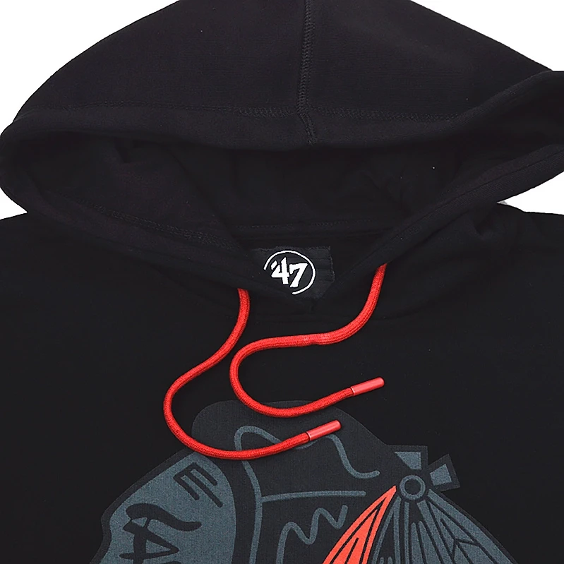 Кофта чоловіча 47 Brand NHL CHICAGO BLACKHAWKS S Чорний (548388JK-FS S) - фото 3