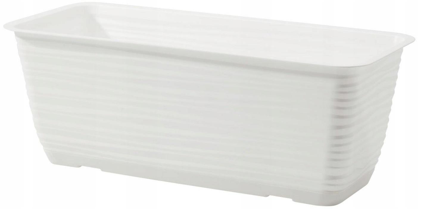 Горшок балконный Form Plastic Sahara-40 5,7 л Белый (3180-011)