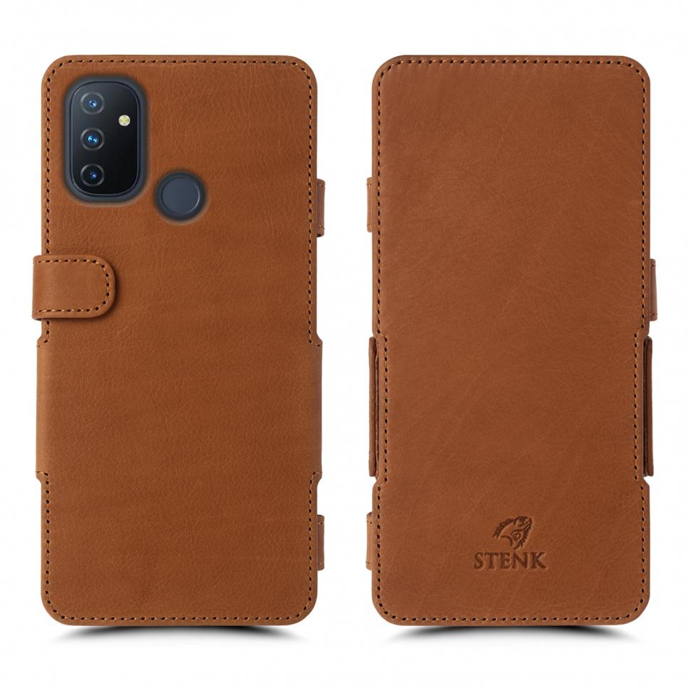 Чехол книжка Stenk Prime для OnePlus Nord N100 Camel (68141)