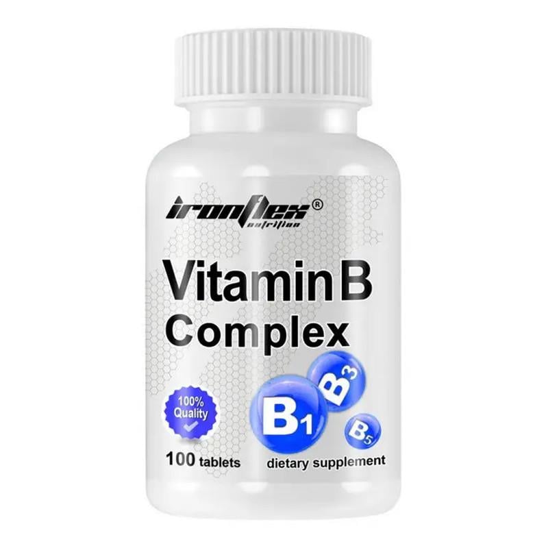 Витамины группы B IronFlex Vitamin B Complex 100 табл. (19997-01)