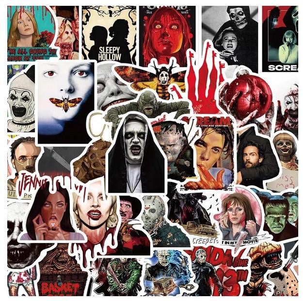 Набор наклеек Horror 50 шт. (2070599728) Набор наклеек Horror 50 шт. (2070599728)