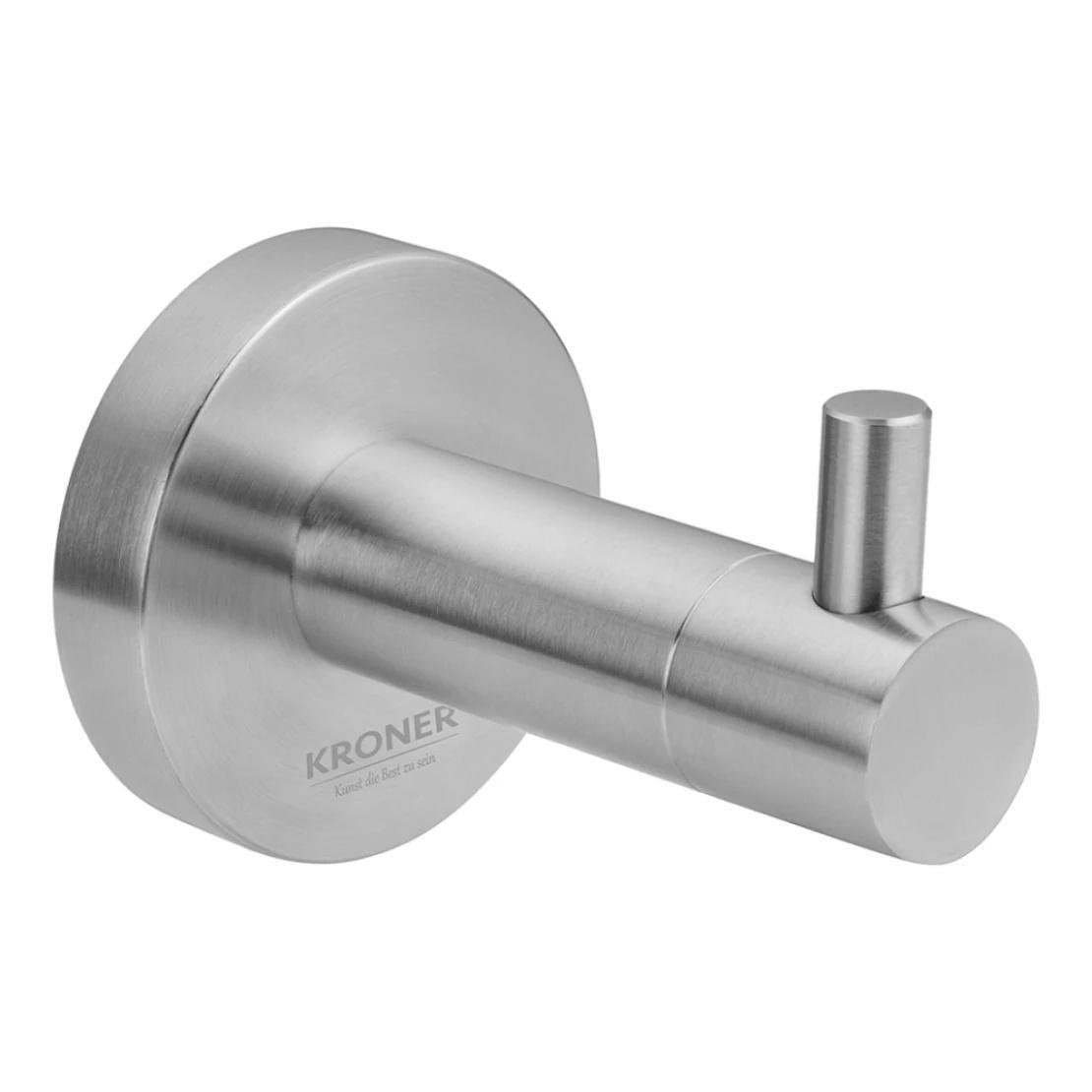 Крючок для ванной комнаты Kroner KRP Edelstahl Klassisch ESG3705-1 нержавеющая сталь Никель (CV025643)