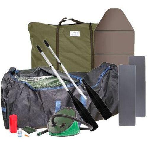 Надувная лодка Bark B-240KD ПВХ 2-х местная гребная сплошное дно - фото 7