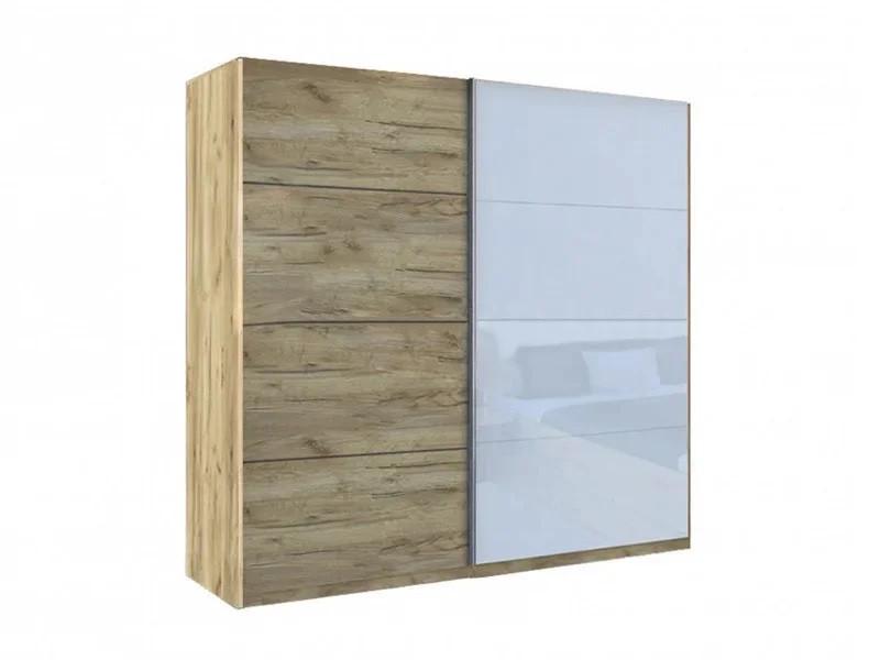 Гарнитур спальный Миро-Марк Asti №3 Дуб Крафт/Белый глянцевый (213-22-8) - фото 5 Гарнитур спальный Миро-Марк Asti №3 Дуб Крафт/Белый глянцевый (213-22-8) - фото 5