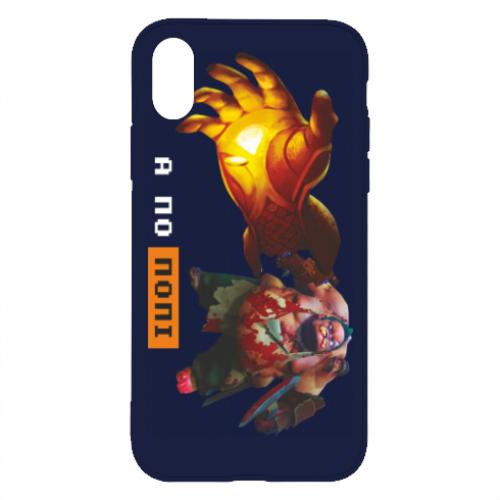 Чехол для iPhone X/Xs Пудж, а по жопе