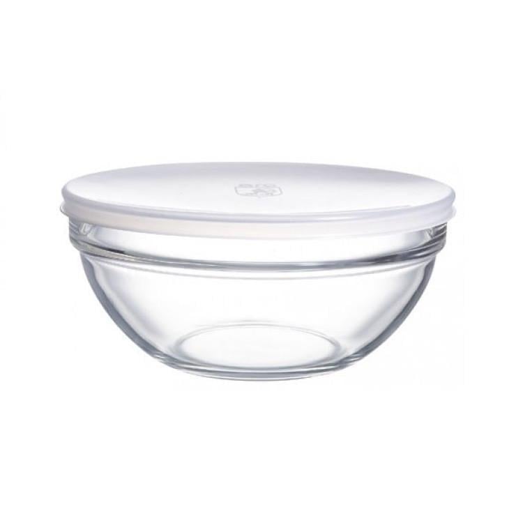Салатник з кришкою Luminarc Arc круглий 12,5 см (H1149)