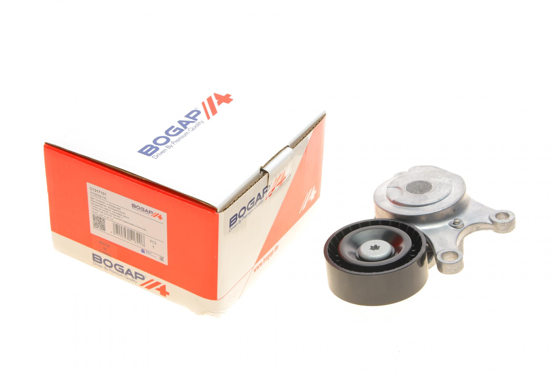 Натяжник ремня генератора BOGAP MB A-class W176/W177 12- M260.920 (C1317101)