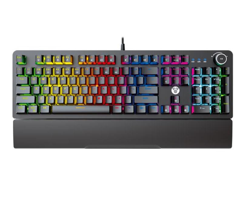 Клавиатура игровая с подсветкой Fantech MK-853V2 Black Red Switch MARCOS MECHANICAL Eng/Rus/Ukr