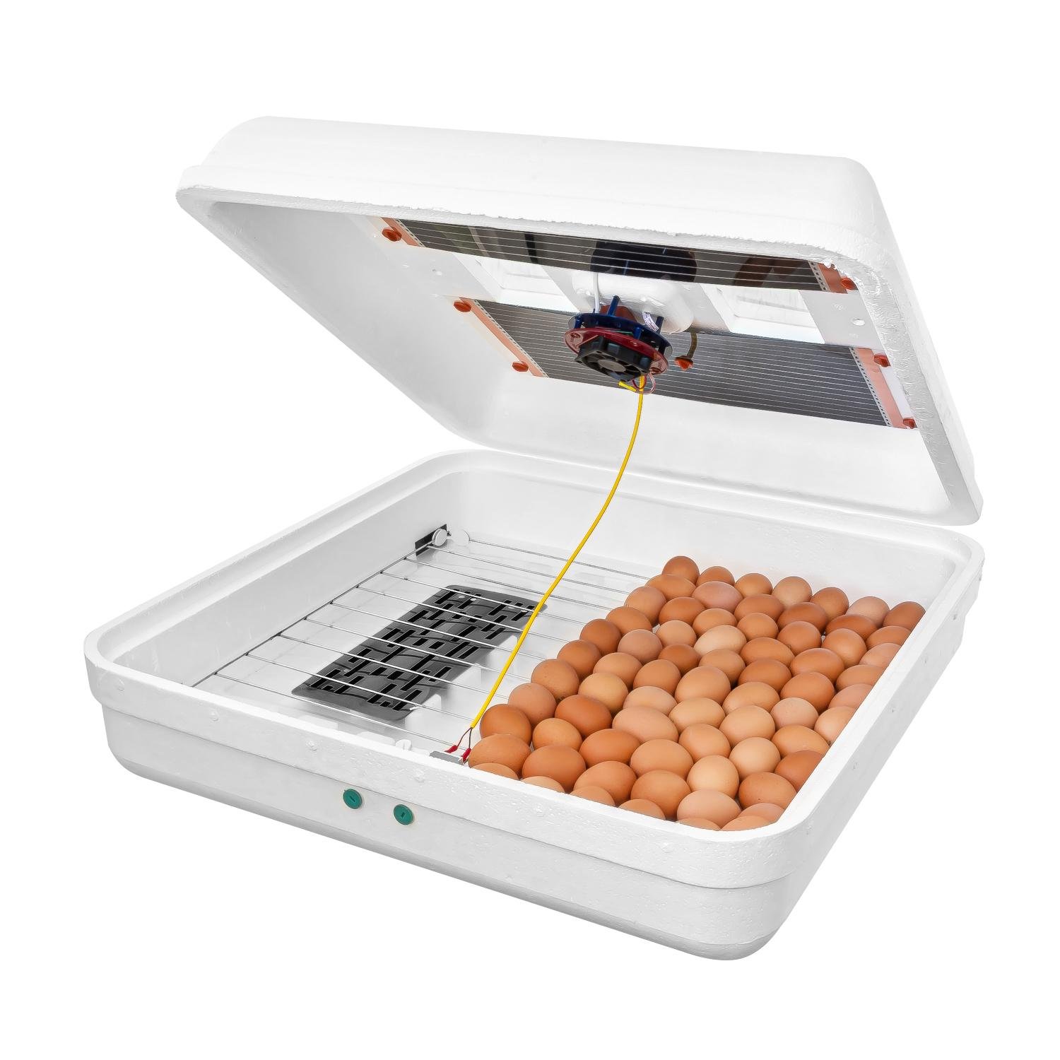 Інкубатор автоматичний Рябушка Smart TURBO з цифровим терморегулятором та вентилятором на 130 яєць (24096692) Інкубатор автоматичний Рябушка Smart TURBO з цифровим терморегулятором та вентилятором на 130 яєць (24096692)