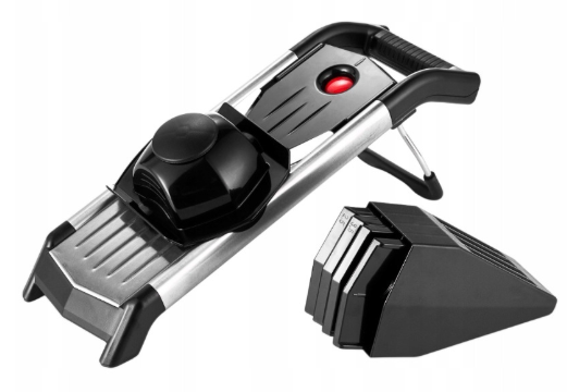 Шинківка-овочерізка Kamille металева в 5в1 Чорний (3011)