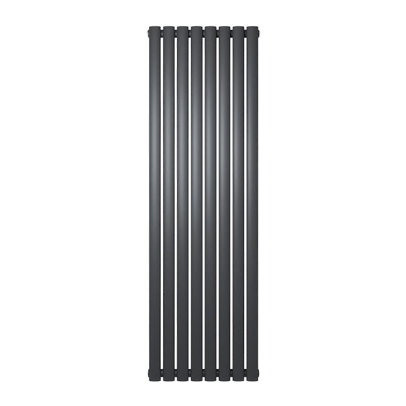 Радиатор дизайнерский Ideale Adele 11 8/1500/472 универсальный Черный матовый (23227891)