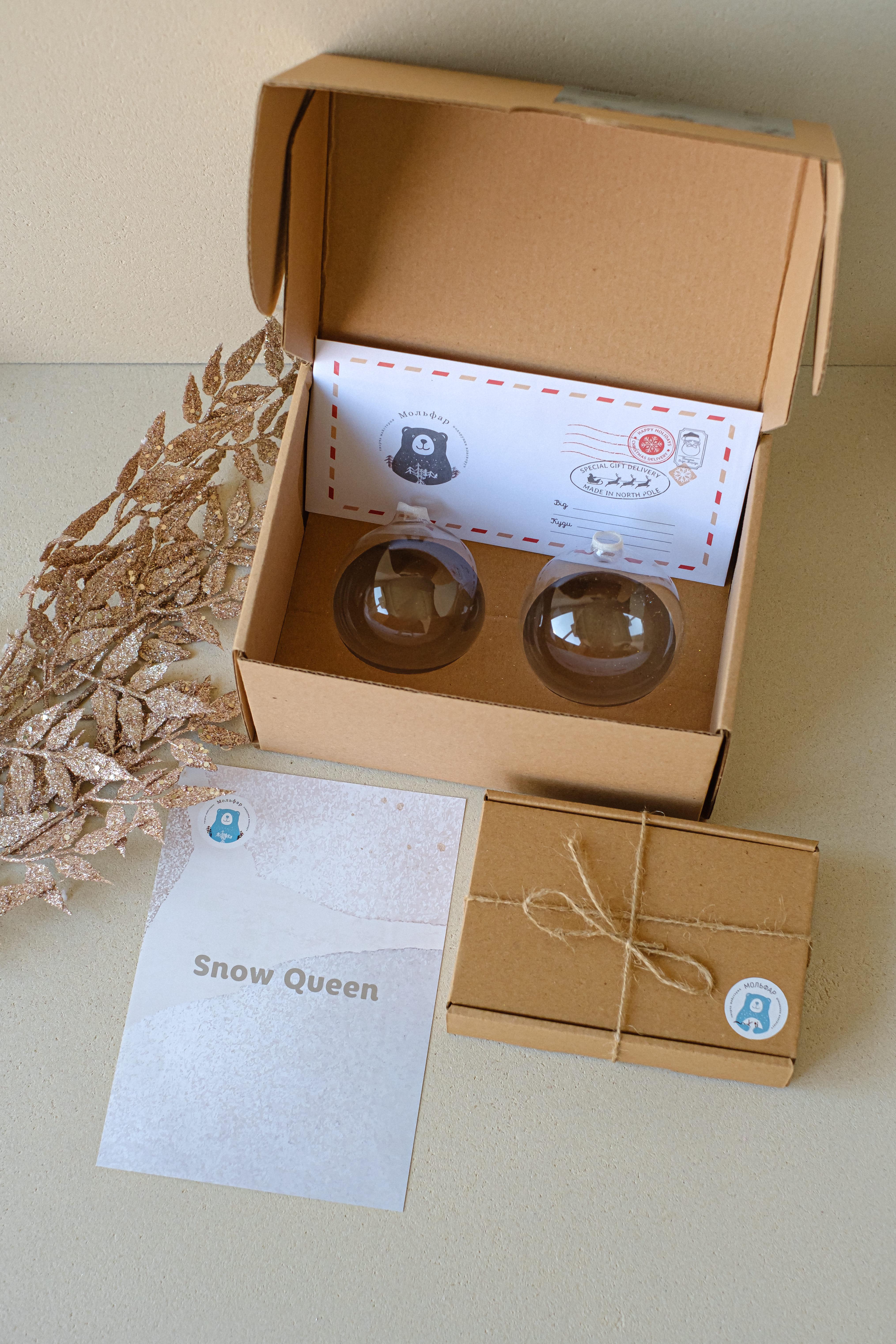 Набір для декорування куль зсередини Snow Queen mini (16814619)