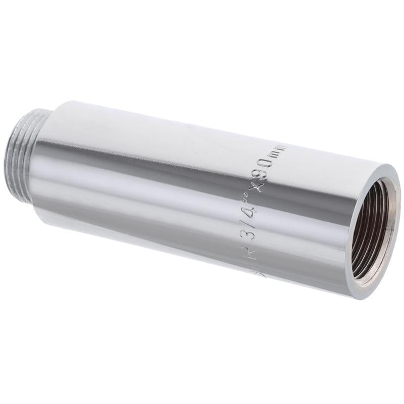 Подовжувач KOER KF.E08-90.CHR зовнішня-внутрішня різьба з хромованої латуні 3/4"x90 мм (OL-KF0114)