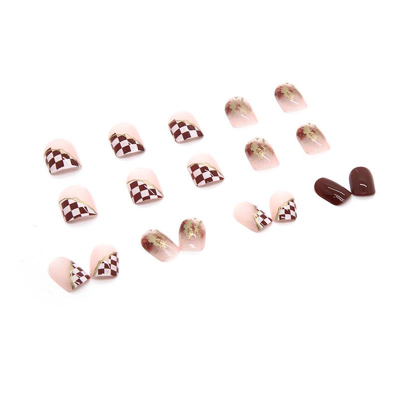 Накладные ногти с клеем Bananahall R628 24 шт. Бордовый (A9868) - фото 3 Накладные ногти с клеем Bananahall R628 24 шт. Бордовый (A9868) - фото 3