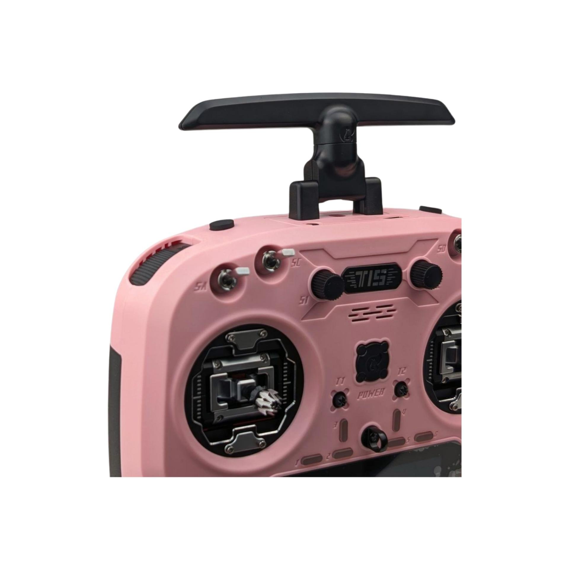 Пульт дистанційного керування FPV Jumper T15 ELRS 2,4 GHz Pink (38215) - фото 3