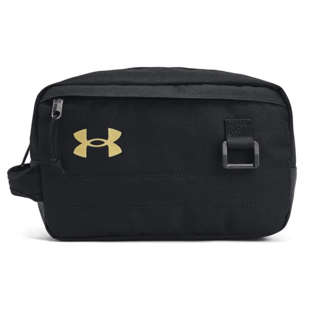 Спортивна сумка на пояс Under Armour Contain Travel Kit 4L Уні 9,5x16x25 см Чорний (1381922-001)