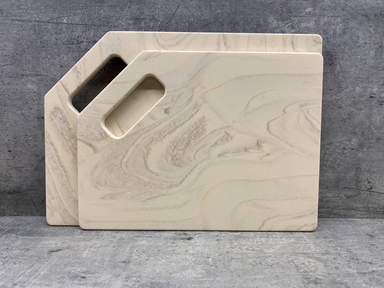 Набір кухонних дощок Kashmere із штучного акрилового каменю 2 шт. (23854019) Набір кухонних дощок Kashmere із штучного акрилового каменю 2 шт. (23854019)