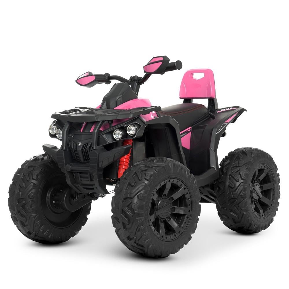 Детский электроквадроцикл Bambi 180W 4WD M 4795EBLR Розовый (534434995)
