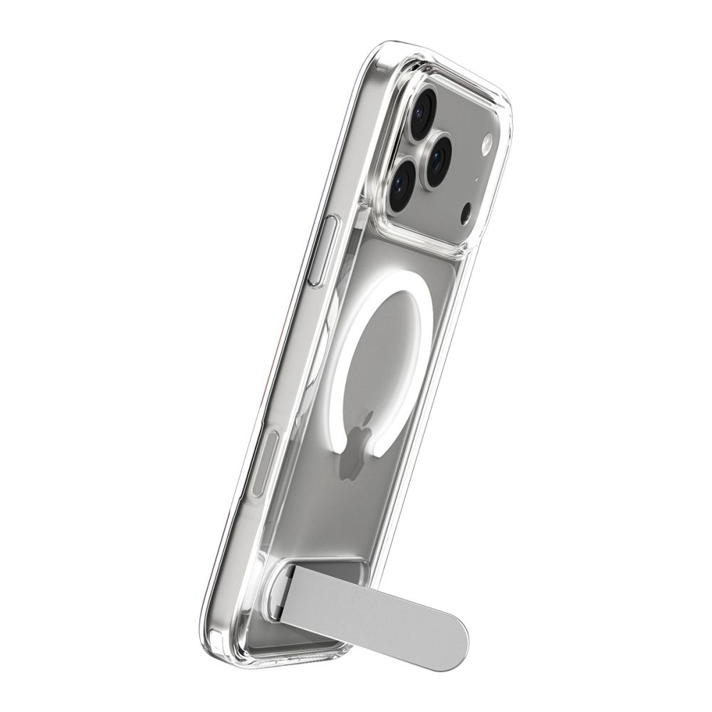 Чехол защитный Spigen Ultra Hybrid S MagFit для Apple iPhone 17 Pro MagSafe с подставкой