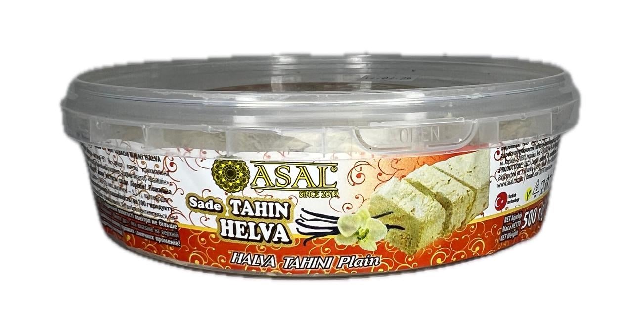 Халва кунжутная тахинная Турецкая Asal 500 г - фото 2 Халва кунжутная тахинная Турецкая Asal 500 г - фото 2