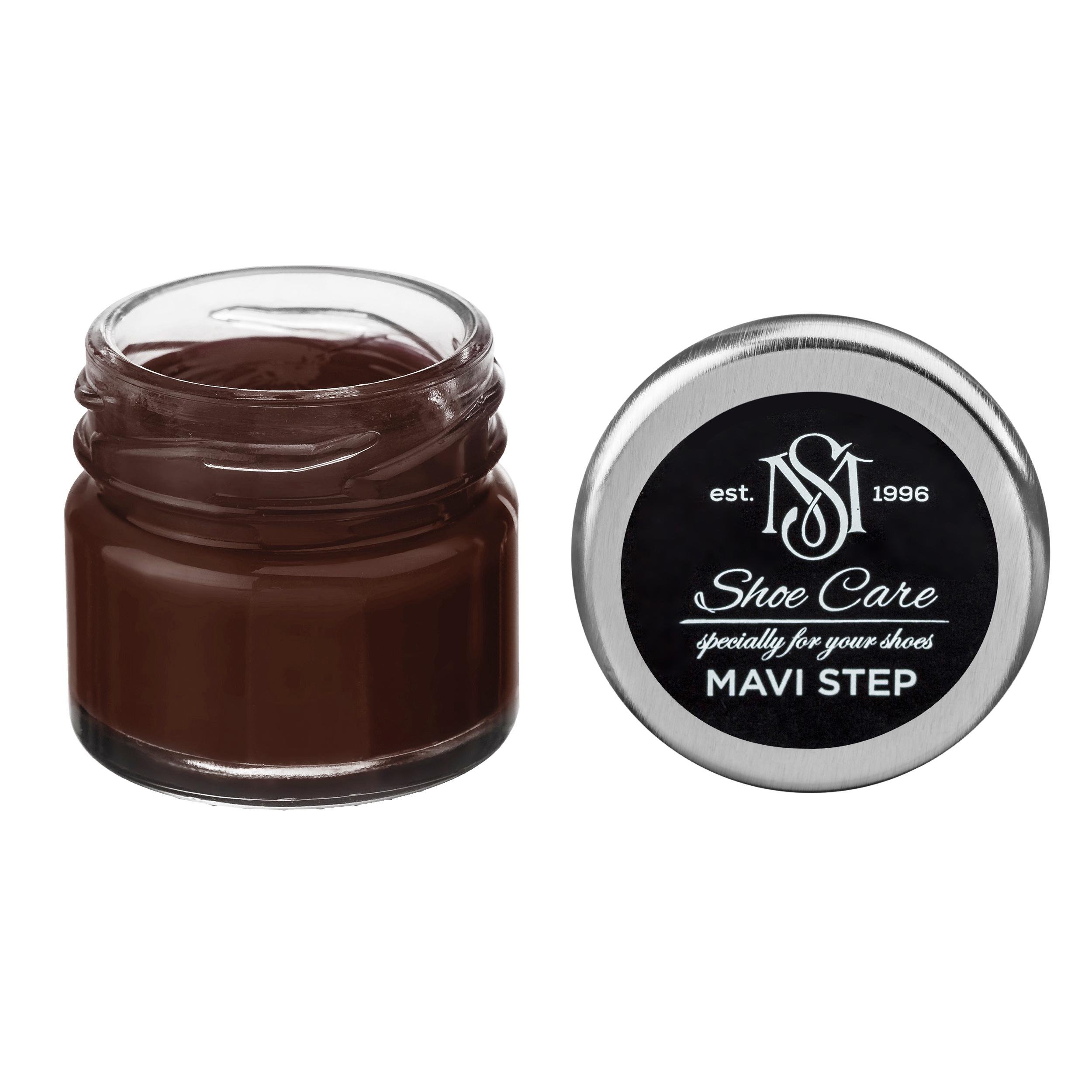 Крем для обуви и кожи Mavi Step Creme de Beaute 25 мл Бордово-коричневый (C01/150/025)