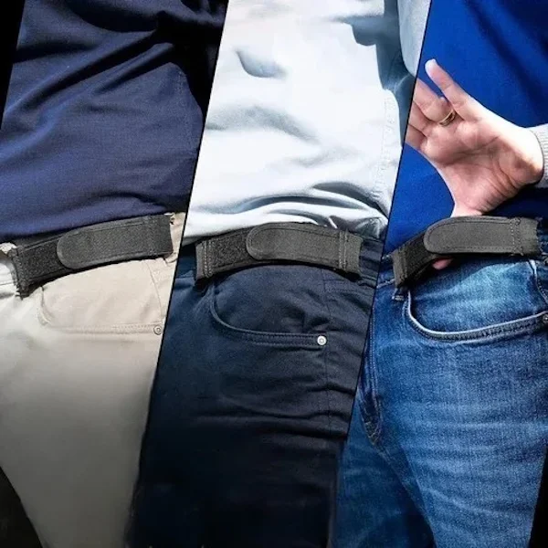 Ремень мужской без пряжки C00997-1 M обхват талии 81-109 см 33х3,8 см 2 шт. - фото 4 Ремень мужской без пряжки C00997-1 M обхват талии 81-109 см 33х3,8 см 2 шт. - фото 4