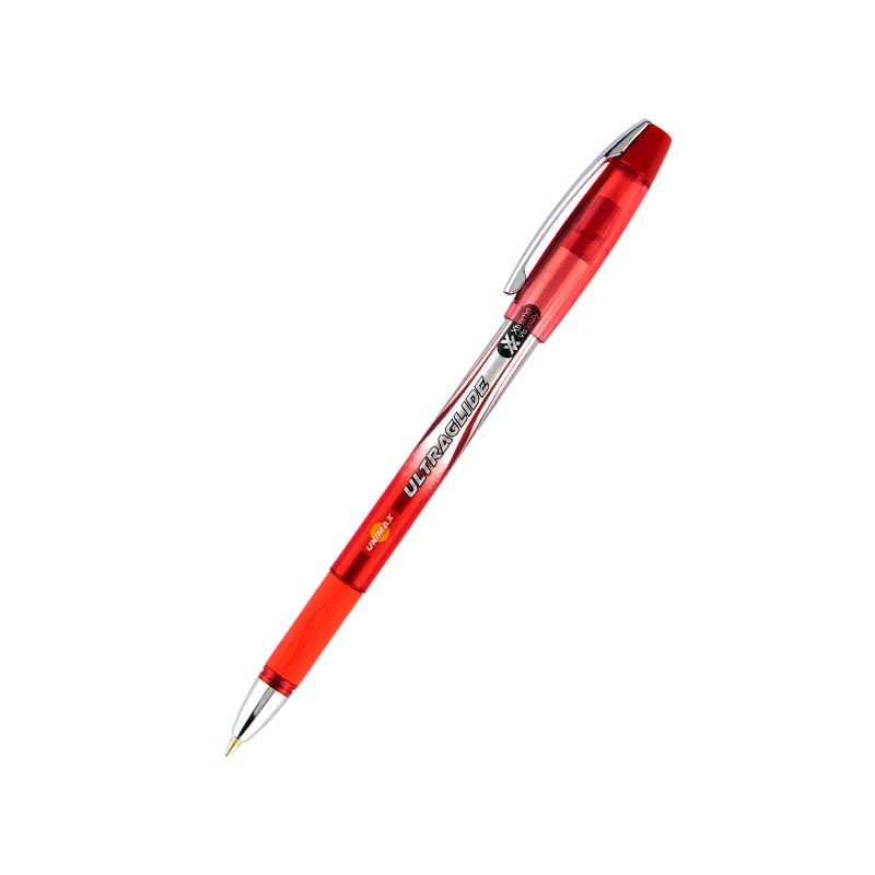 Набір ручок кулькових Ultraglide 12 шт. Червоний (UX-114-06 8907430001039)