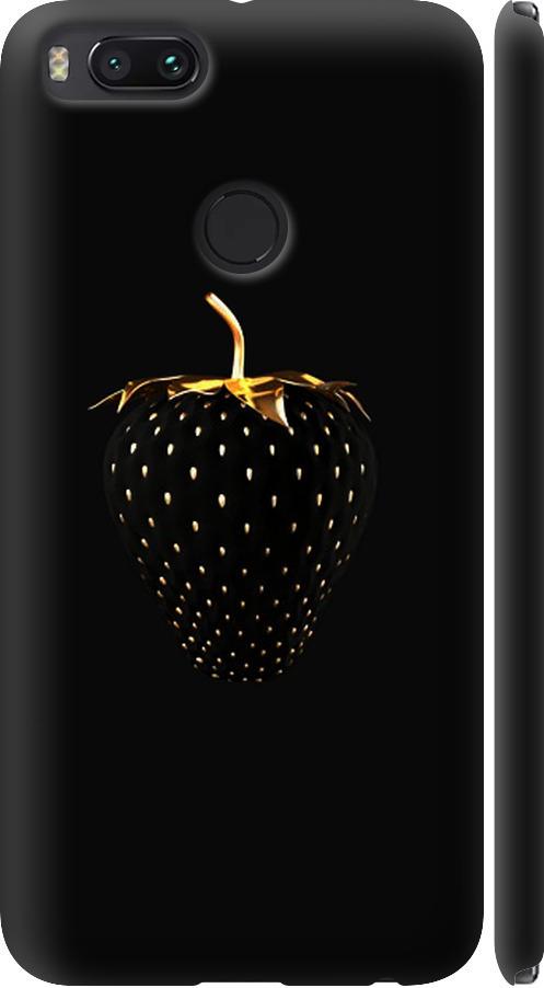 Чехол на Xiaomi Mi 5X Черная клубника (3585m-1042-42517)
