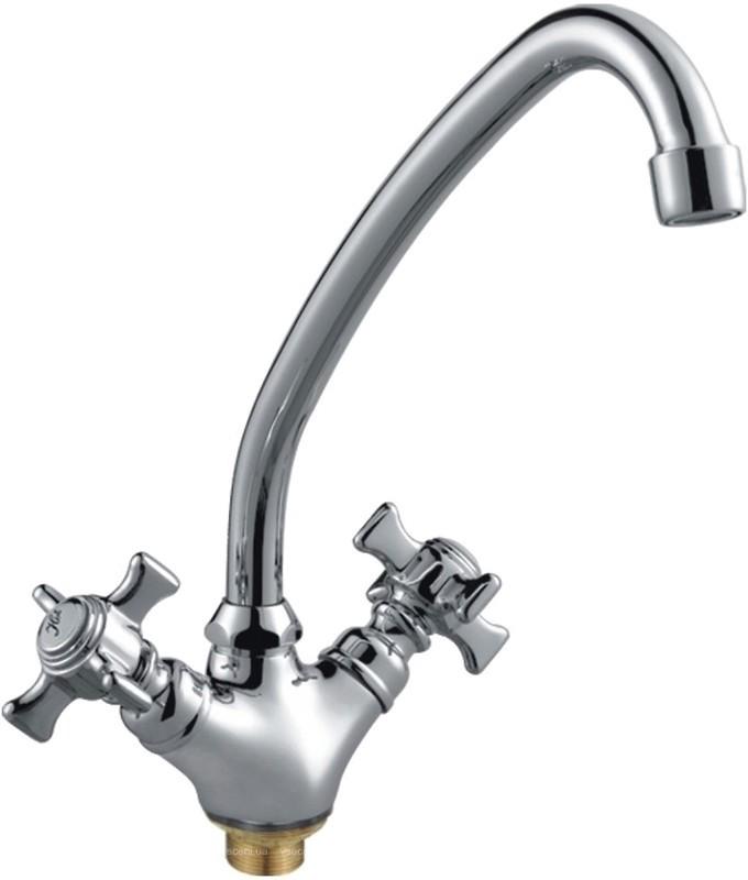 Смеситель для кухни Frap F4124 буксовый Хром (35388)