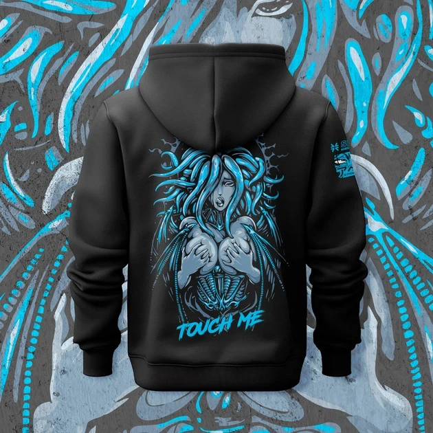 Худи для подростка мальчика с принтом Slan Touch me 180 см (Anime11206)