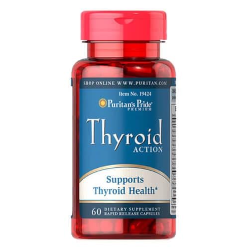Комплекс для поддержки щитовидки Puritan's Pride Thyroid Action 75 Rapid Release Capsules (30496)