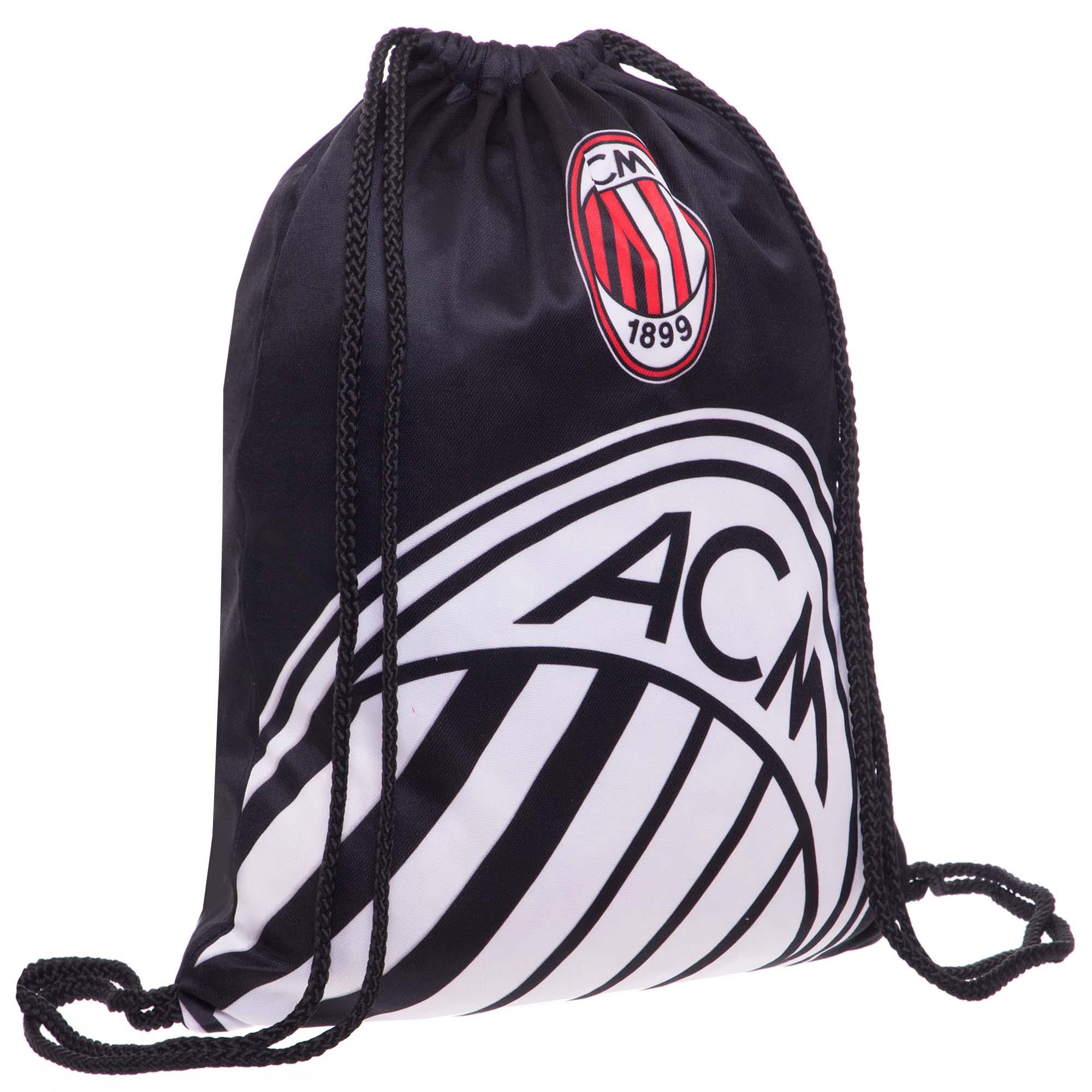 Рюкзак-мішок SP-Sport GA-4433-4 AC MILAN 37х46 см Чорно-білий (32809982) Рюкзак-мішок SP-Sport GA-4433-4 AC MILAN 37х46 см Чорно-білий (32809982)