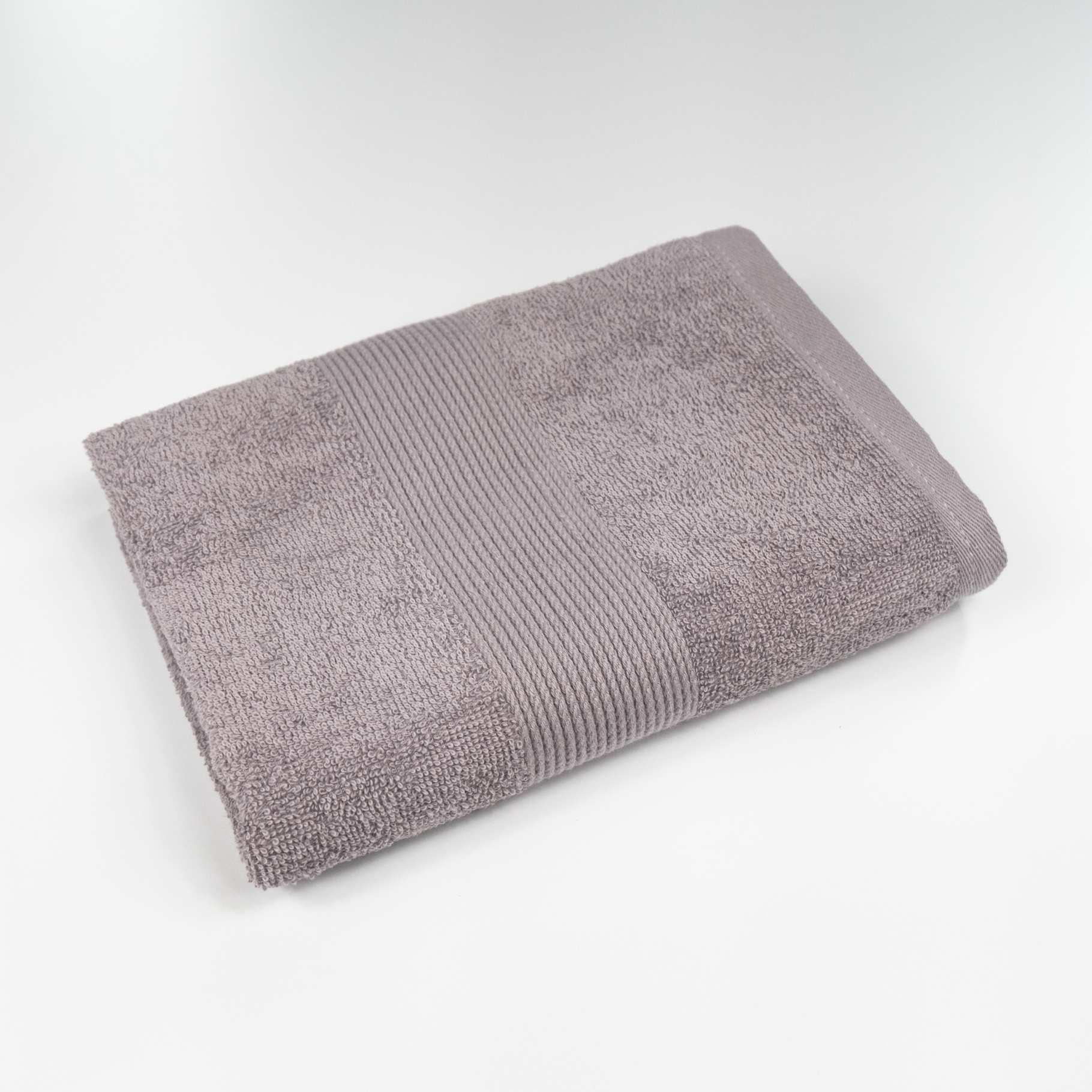 Полотенце для лица и рук GM Textile с бордюром 40х70 см Кофейный (400b-70-coffee)