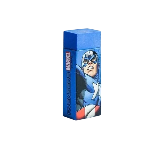 Гумка Marvel 5,5х2 см Синій (0482)