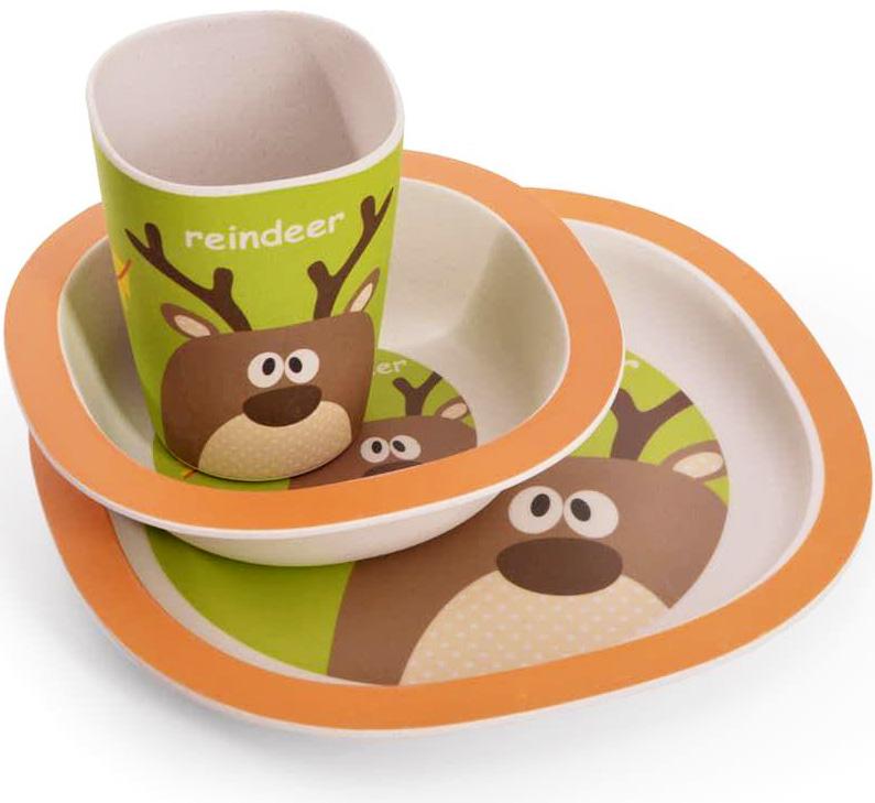 Набор детский Fissman Олененок 3 пр. бамбуковое волокно (FN-9492) - фото 5 Набор детский Fissman Олененок 3 пр. бамбуковое волокно (FN-9492) - фото 5