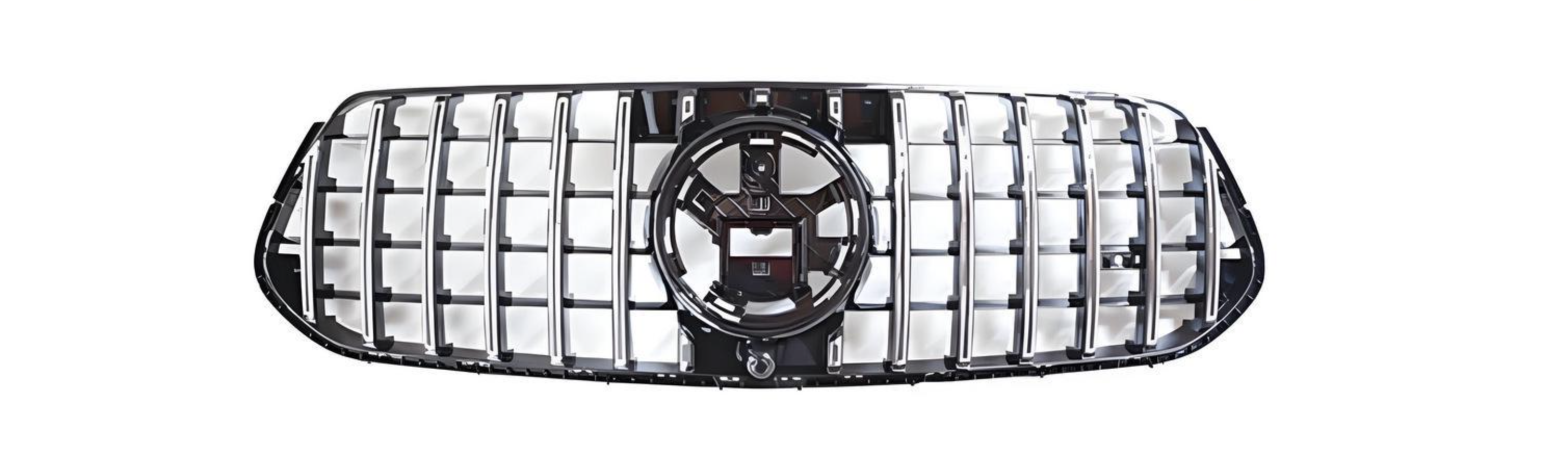 Решетка передняя Cixtai GT Panamericana 2024+ для Mercedes GLE W167 abs-пластик (147821)